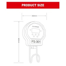 220V Fully Automatic Wall Mounted Car Tire Inflator FS-301 LED Tire Repair Tools