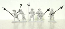 Hobby Bunker Toy Soldiers Landsknehts Halberds Scale 1/32 2023 Light Gray