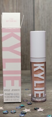 BNIB KYLIE Cosmetics 732 NOT YOUR BAE Vegan Plumping Gloss Lip Gloss -100% Auth