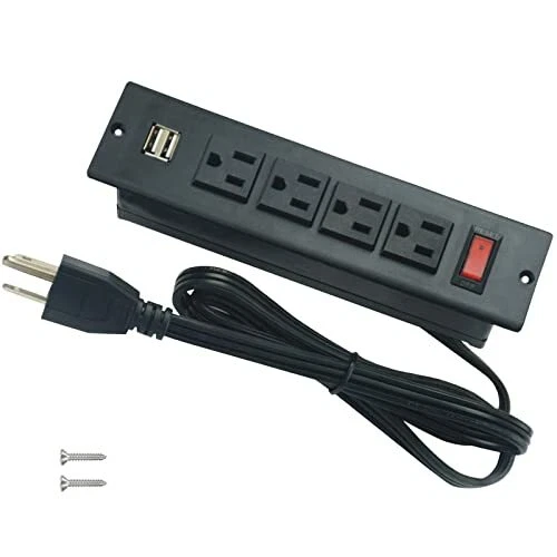 Recessed power strip deals