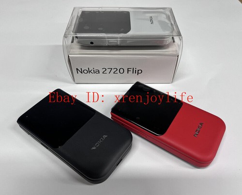 Nokia 2720 Flip (2019)4G LTE 512MB 2MP Dual SIM KaiOS Unlocked New sealed phone - Afbeelding 10 van 27