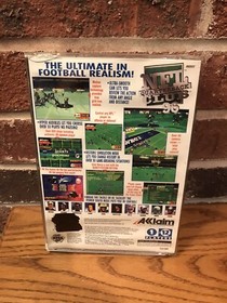 Sega Saturn NFL Quarterback Club 1996 Video Game