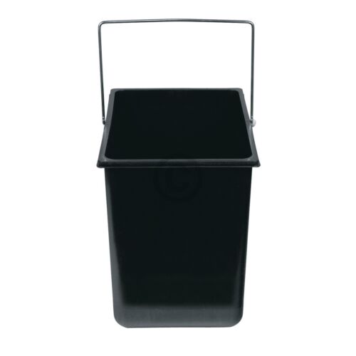 Hailo 1086239 secchio interno 18 litri nero per sistema raccolta rifiuti da incasso - Foto 1 di 2