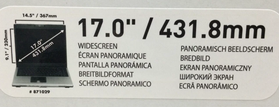 Fellowes PrivaScreen, 17" Blackout Privacy Filter, Great for Laptops & Monitors - Image 3 of 3