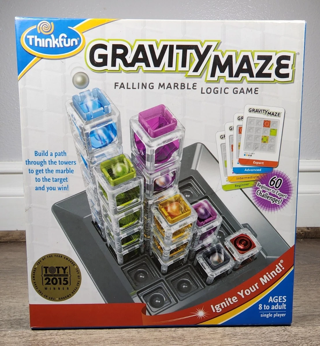 Thinkfun gravity maze marble run logic hotsell