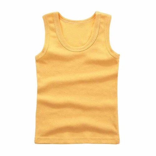 Kids Underwear Boys Vests Children Summer Vest Tops for Girls Solid Tank Top Boy - Picture 29 of 31