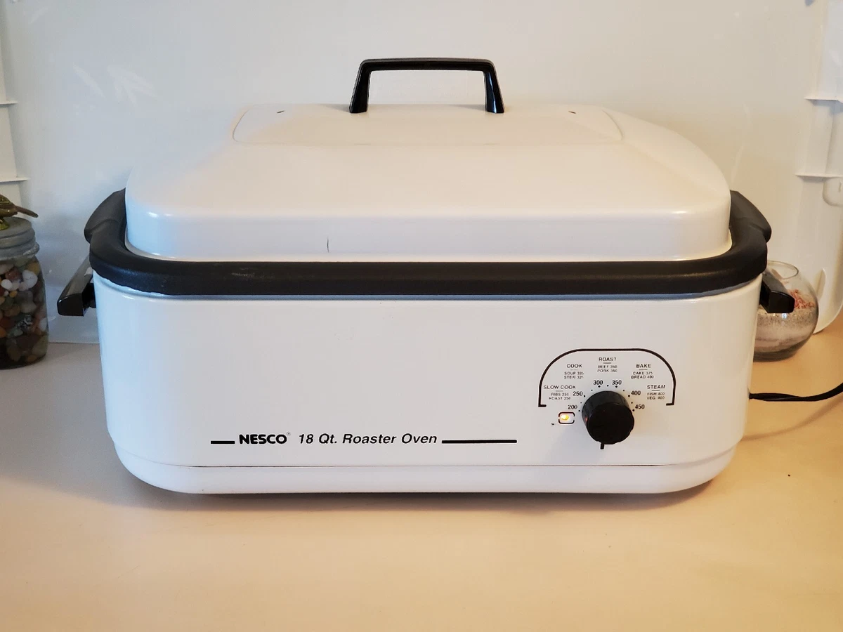 Nesco Roaster Oven Review - Table-Top Oven Appliance - Peg's Home Cooking