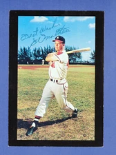 EDDIE MATHEWS, Braves|1986 Milwaukee Baseball Card Show Bill and Bob PROMO~AD a