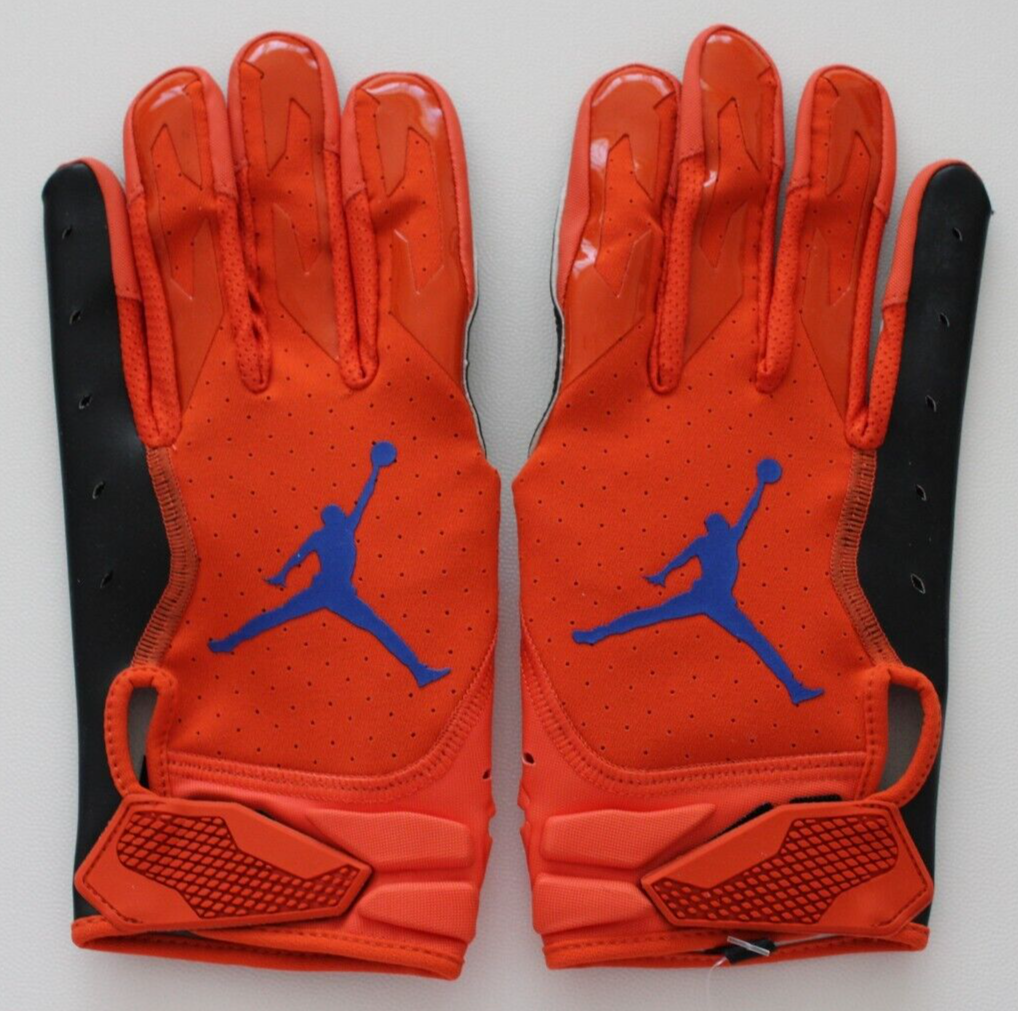 Nike Jordan Florida Gators Vapor Jet 5.0 Football Gloves Mens XL