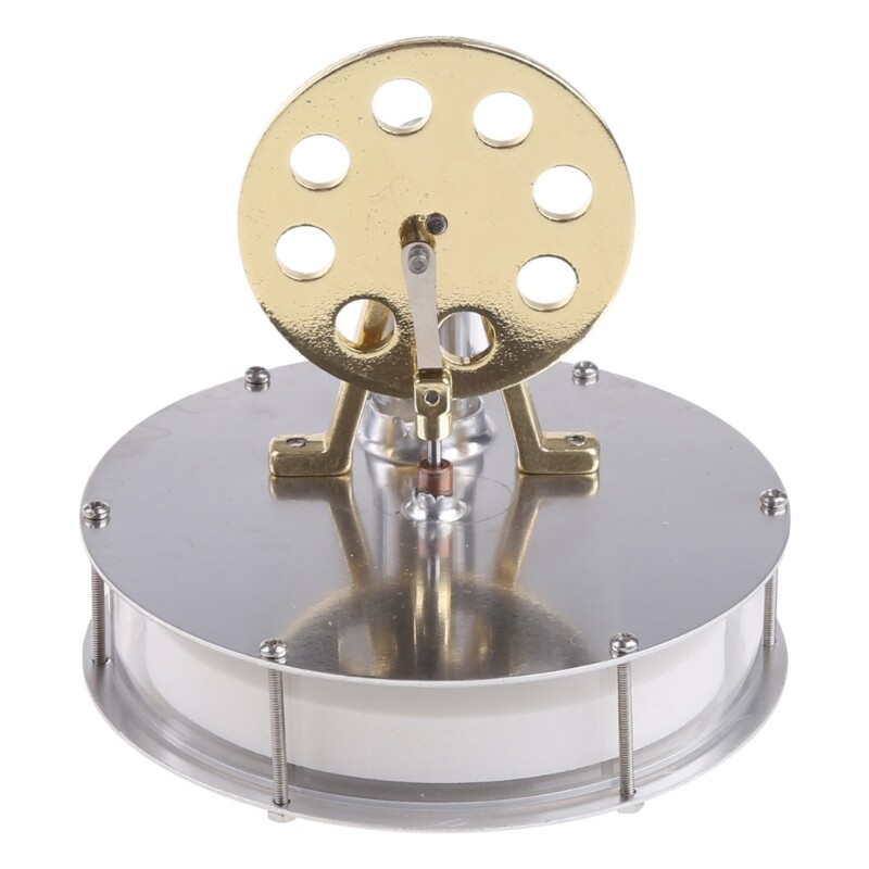 Miniature Low Temperature Stirling Engine Motor Model Puzzle Model
