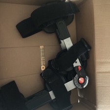 Breg T-Scope Premier Post Op Injury Recovery Knee leg Brace - Black (08814)