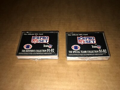 Pro Set 91-92 NFL - The Special Teams Collection + The Defensive Collection