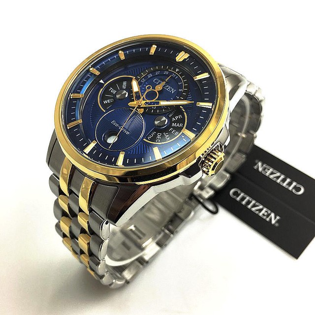 Citizen Calendrier Eco-drive Blue Dial 