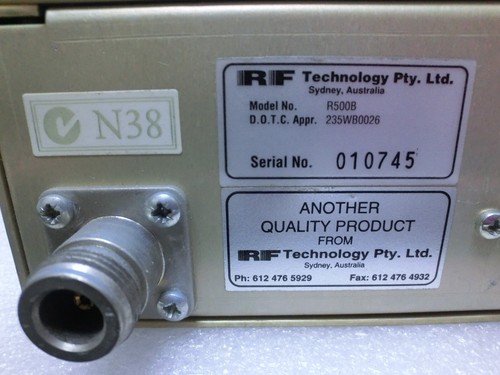 Simoco PRF28 Fixed Channel 800Mhz UHF Receiver,R500B,Used,Aus+9402 - Picture 6 of 10