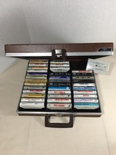 Lot Of 37 Music Cassettes W/ Savoy Carrying Case/Jones,Iglesias,Humperdinck ...