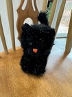Russ Berrie Screech Halloween Black Cat Sparkly Plush With Orange Ribbon — photo 2