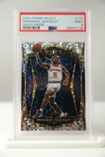 2020-21 Panini Select Immanuel Quickley RC Disco Prizm PSA 9 MINT #172