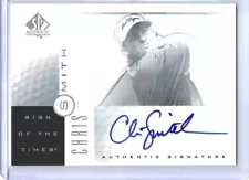 CHRIS SMITH  "AUTHENTIC AUTO"  2002 UPPER DECK SP SIGN OF THE TIMES  #CH