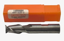Micro 100 5/8" Carbide End Mill High Performance 2 Flute USA Made