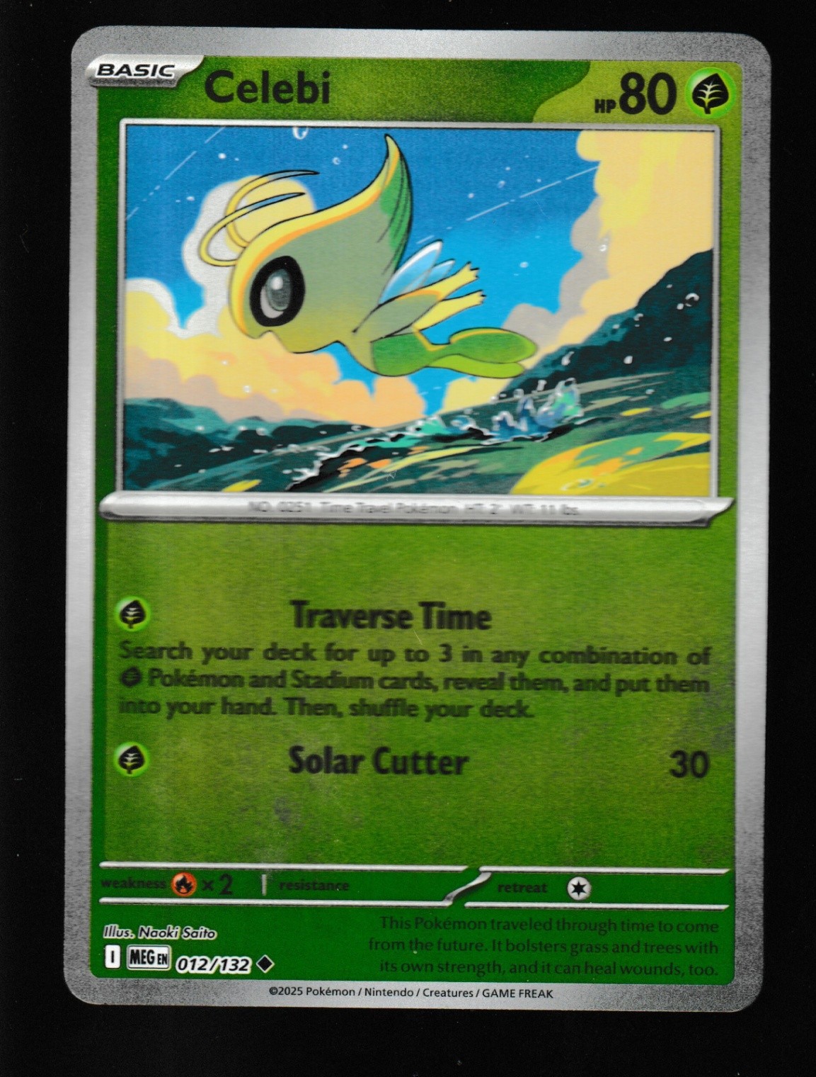Celebi Uncommon ME01: Mega Evolution 012/132 NM