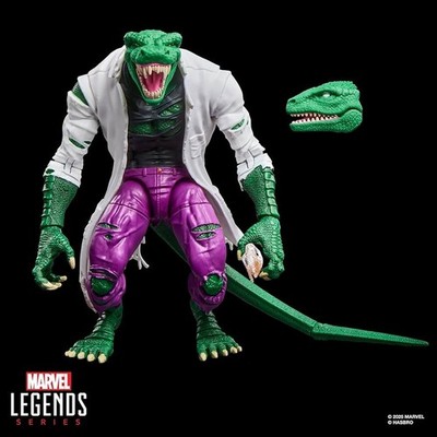 Spider-Man Marvel Legends Series Marvel's Lizard Exclusive G2092 Figure In Hand