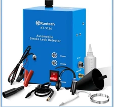 Smoke Machine Automotive Built-in Air Pump, 12V DC Smoke Leak Detector for Pi...