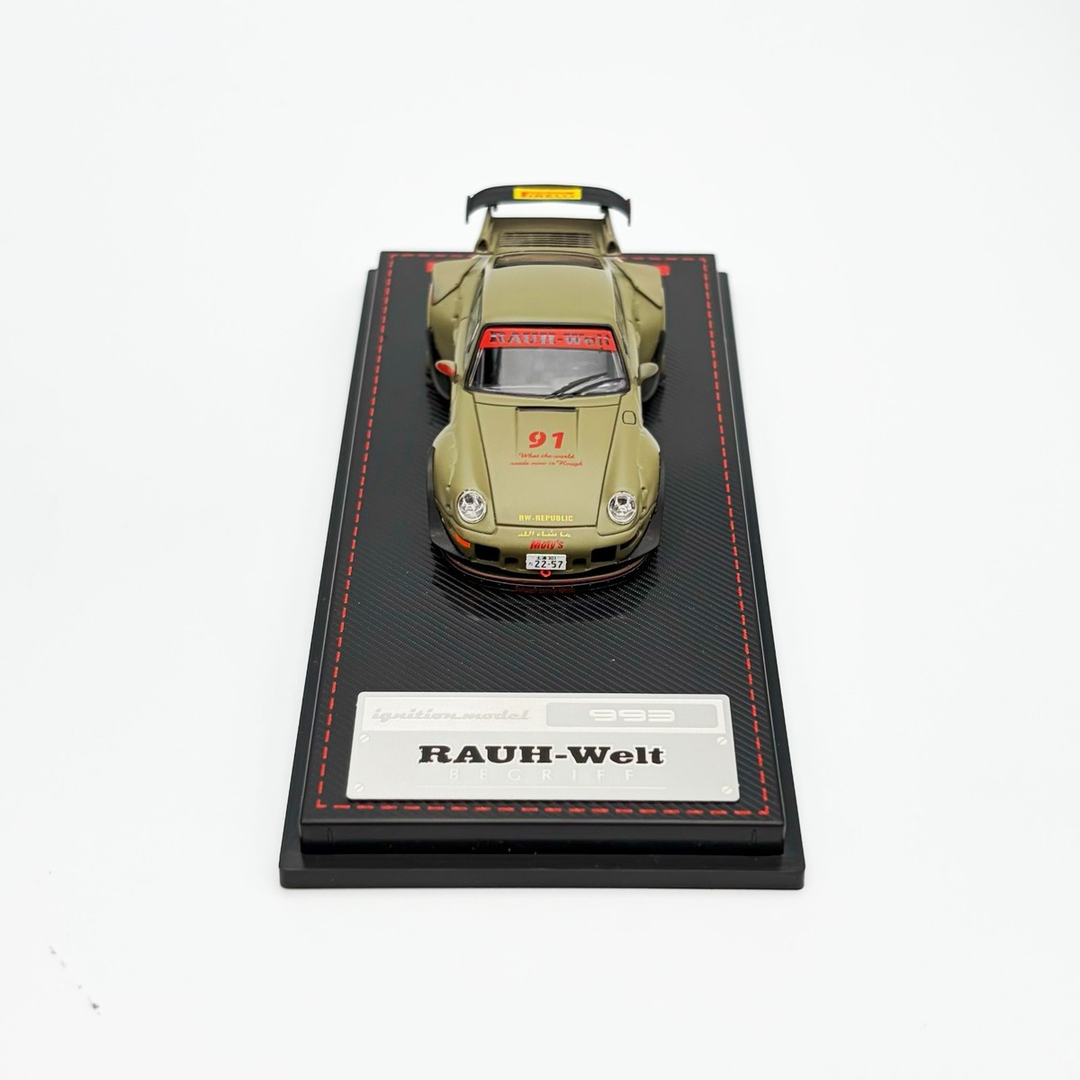 Ignition Model 1:64 Rauh-Welt Begriff RWB 993 – Matte Green | eBay