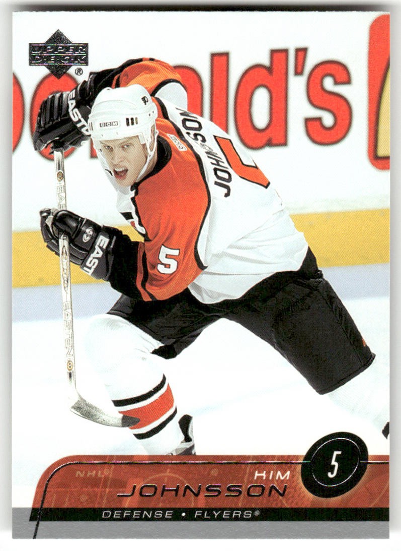 2002-03 Upper Deck #375 Kim Johnsson Philadelphia Flyers