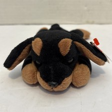 New w/Tags Ty Beanie Baby Doby the Doberman Dog/Puppy