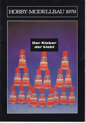 Tamiya Vintage Heinz Behringer ''Hobby Modellbau 1979 Prospekt'' mit Preisliste