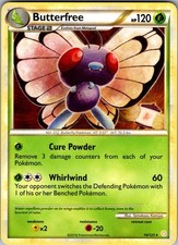 Butterfree Rare HeartGold SoulSilver 16/123 on eBay
