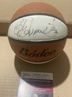 BJ Armstrong Jsa Autographed Báden Mini Basketball Signed Chicago Bulls Champion