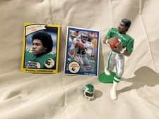 Randall Cunningham 1989  Starting Lineup  #12 EAGLES   With Helmet & Cards EUC