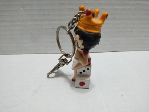 Betty Boop in Crown Las Vegas Style Playing Cards & Dice Key Chain Preowned - Bild 5 von 10