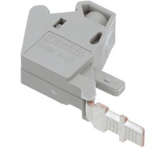 2PC PHOENIX CONTACT - IC 3047125 Terminal Block, Pick-Off, Screw Conn, AGK 4-UT