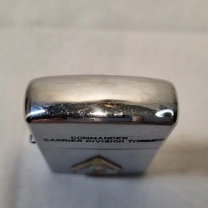 U.S. Navy 1960s Carrier Division 3 Geppo Style Oil Lighter Collectible