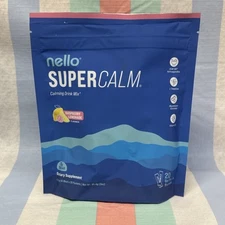 NELLO SUPER CALM Calming  Drink Mix Raspberry Lemonade 20 servings - 02/27 FRESH
