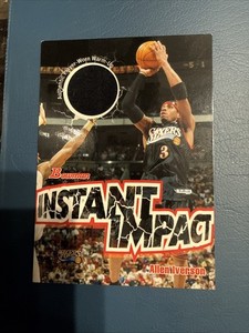 Allen Iverson Jersey Card | eBay
