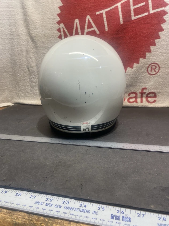 Casco de carreras profesional vintage Bell Star FR 1979 cara completa 7 1/4” 58 CM Foto 3 de 4