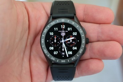 Tag Heuer SBG8A80.BT6221 E3 Connected Titanium Watch Calibre Black Rubber 45mm