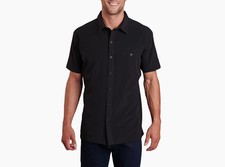 Camisa de manga corta Kuhl Renegade para hombre en apagón - Nueva con etiquetas