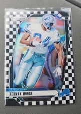 2024 Panini prizm Herman Moore black&white checkerboard prizm #100 lions Legend