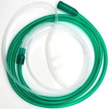 5 PACK 14 Ft Nasal Oxygen Cannula Standard Tip, Adult Standard Connector # 33105