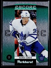 2020-21 Parkhurst #E-3 Rasmus Sandin Encore Toronto Maple Leafs