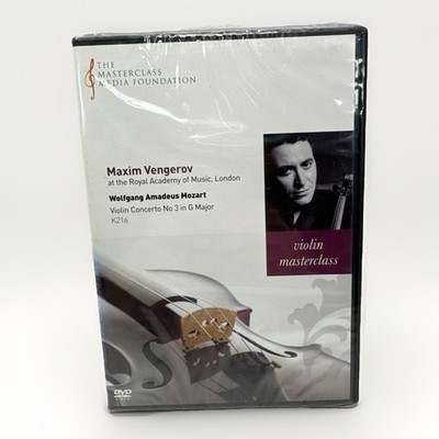 Maxim Vengerov DVD Master Class Mozart Media Foundation Royal Academy Music