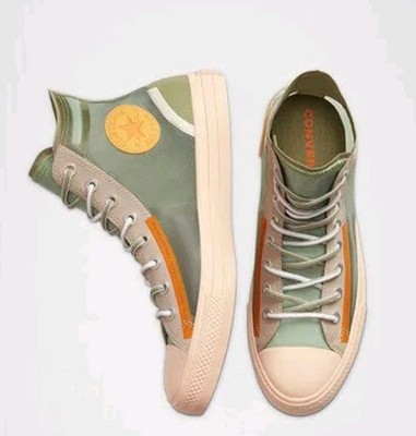 Converse All Star Hi 167274C Mens Sneakers Deep Emerald/Shimmer/Papyrus Size 10