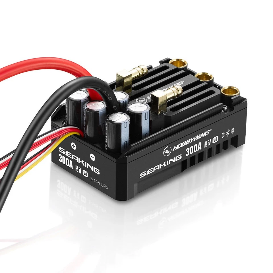 Hobbywing 30301202 SEAKING 300A HV V4 Brushless ESC (5-14S) - Image 3 of 4