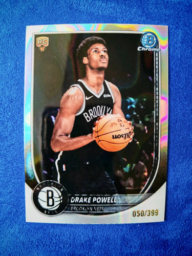 2026 Topps Bowman Chrome RC DRAKE POWELL Lava Refractor #/399 FX31