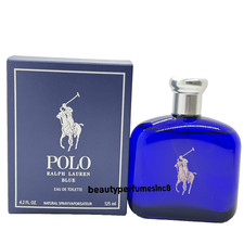 Ralph Lauren Polo Blue EDT Cologne for Men 4.2 oz / 125 ml Brand New in Box