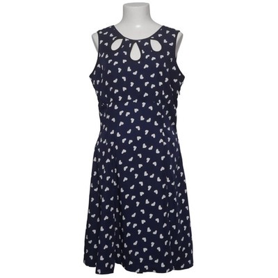 Dancing Days by Banned, Kleid, Größe: L, Blau/Weiß, Elasthan/Polyester #5s7